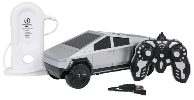 Roger Csl Computer R/C Auto TRACK Sidabrinis + Įkrovimo stotelė