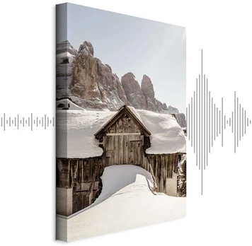 Artgeist Paveikslas - Winter in the Dolomites (1 Part) Vertical
