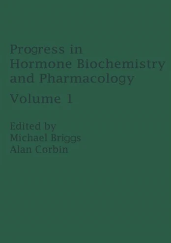 Progress in Hormone Biochemistry and Pharmacology