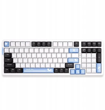 VGN klaviatūra V98 PRO-V3 belaidė, Arctic Fox