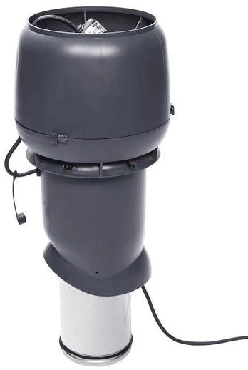 jumta ventilators E220P/160/500, pelēks