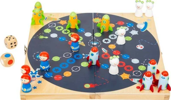 Planszowa gra vaikams Kosminis chińczyk Small foot Design