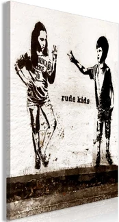 Artgeist Paveikslas - Rude Kids (1 Part) Vertical kaina