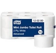 T2 Tualetinis popierius Tork Mini Jumbo Advanced (12 vnt.)