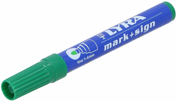 Marķieris Lyra permanents zaļš