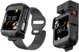 Zebra WS301 Wearable Solution, Wrist Mount, Front Facing - Side Facing Camera, 4GB/64GB, removable battery, Android