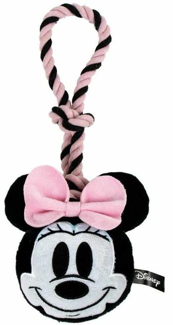 Šuns žaislas Minnie Mouse Poliesteris Medvilnė