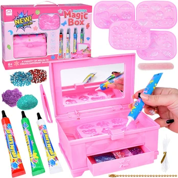 Papuošalų gamybos rinkinys Magic Box, rožinė