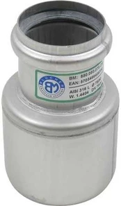 BLÜCHER eksc. overg. 75x50mm rustf.