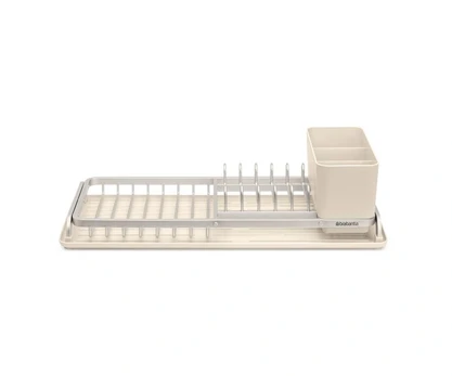 BRABANTIA Compact Dish Drying Rack SinkSide - Soft rusvai gelsvas
