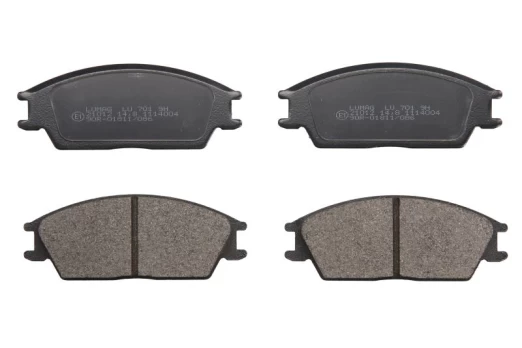 BRECK 21012 00 701 00 Brake pad set