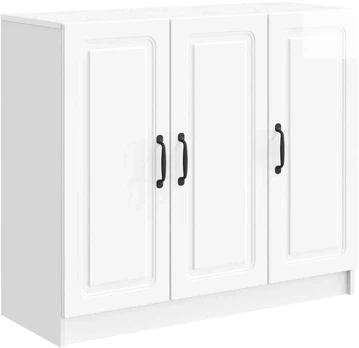 Kabalas Itin blizgi balta 89 x 34,5 x 77 cm Apdirbta mediena