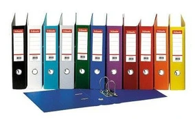 Binder Esselte No.1, A4 / 75 mm, standard, yellow