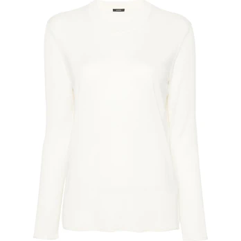 Megztinis moterims, Balta, Rd nk super fine merino se
