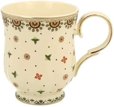 DUO Porceliano puodelis 450ml, "Casablanca"