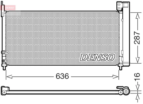 Kondensatorius, oro kondicionierius DENSO DCN50122