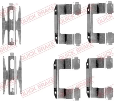 QUICK BRAKE QB109-1618 Brake pad fitting kit