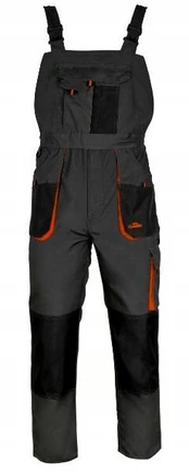 Darbo kelnės Strong Classic Orange, juodos, 54