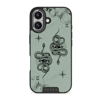 Gemini - iPhone 17 Case, Elite Dark (MagSafe) / Gunmetal / Turquoise