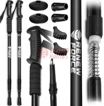 Šiaurietiško ėjimo lazdos RF01 63-130 cm