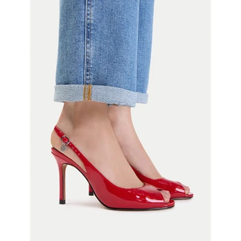 Nine West Basutės EO-TS6376-01 Tamsiai raudona