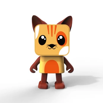 MOB DESIGN garsiakalbis Dancing Animal Cat, DA-03