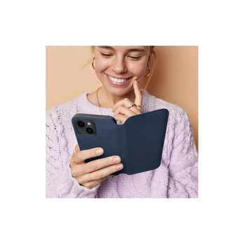 Dėklas Oem Dual Pocket book for SAMSUNG A35 navy