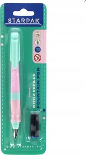 Starpak Prime Pastel rašiklis su 2 kasetėmis