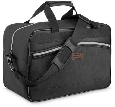 Kelioninis krepšys Zagatto, 20 l, juodas