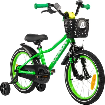 Dviratis Karbon Jazz 16 green neon