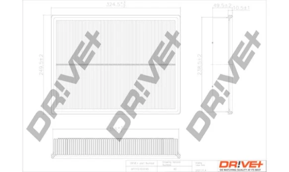 Oro filtras Dr!ve+ DP1110.10.0195