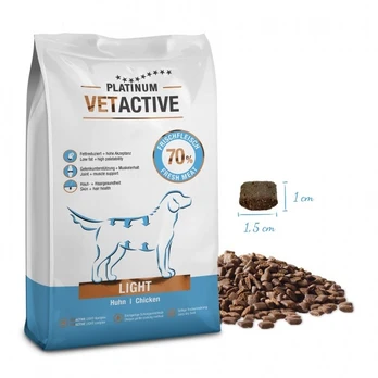 Platinum VetActive pašaras šunims turintiems viršsvorio - 5kg