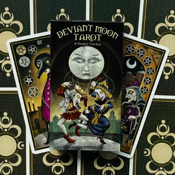 Deviant Moon Tarot kortos