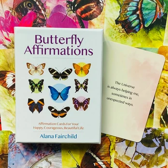 Butterfly Affirmations kortos
