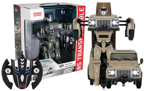 Rastar Land Rover Defender Transform Robot Bil 2.4G 1:14