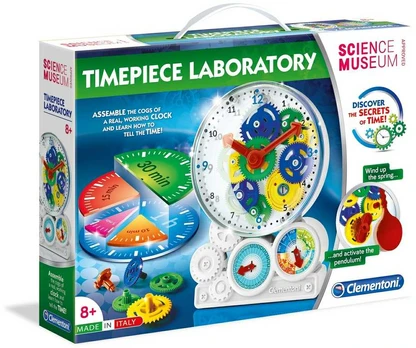 Clementoni, Clock How Is Work, Construction Set, 61763, 8+ metai