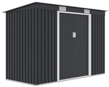Sodo namelis Oregon 9x4, pilkas