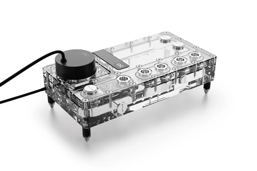 Alphacool Core Distro Plate 240 mm Rechts mit VPP, ARGB - Acryl