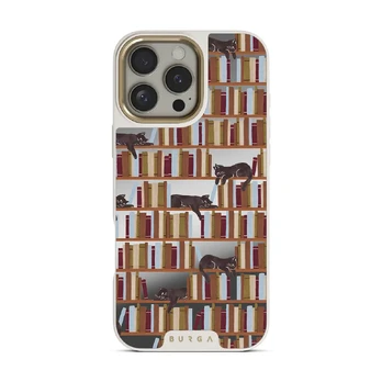 Ex Libris - iPhone 16 Pro Case, Elite Mirror Light (MagSafe) / Gold