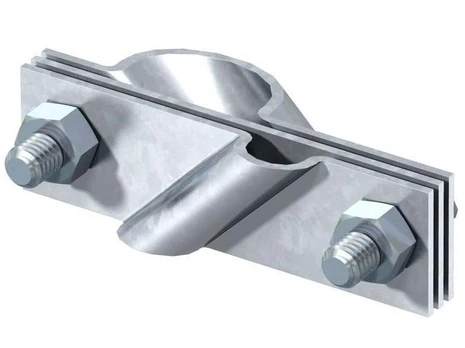 Connection clamp for round and flat cable 20mm