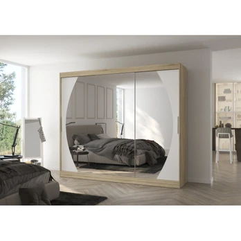Sliding wardrobe with mirror CAMBE 250
