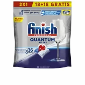 Indaplovės tabletės Finish Quantum (36 Vienetai) kaina