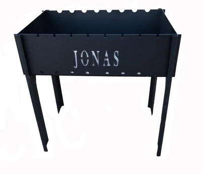 Šašlykinė Stopuva su užrašu JONAS 49x30x14 cm