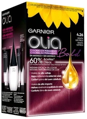 Plaukų dažai Garnier Olia, 4.26