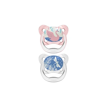 Dr. Brown's Prevent Nocturne pacifier Rožinė T/1 0-6M
