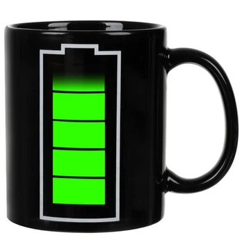 Puodelis „Magic Mug“ su energetiniu indikatoriumi