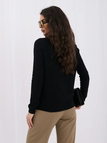 Italy Moda Sweter-IT-SW-2606.28-juoda