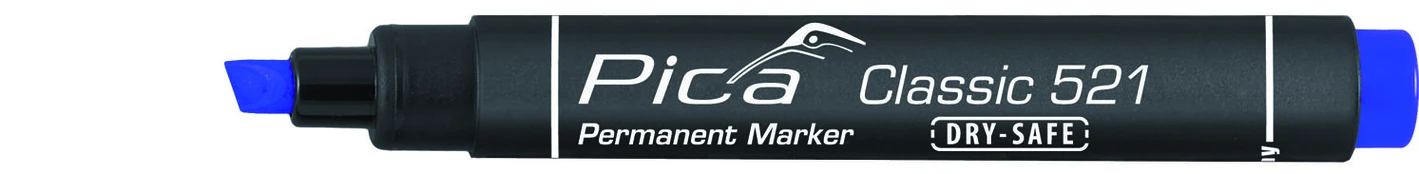 PICA MARKER KLASIKINIS MĖLYNA Pjaustytas