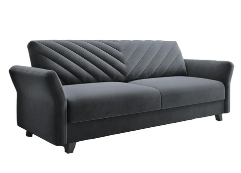 Trivietė sofa - lova Rona, pilka