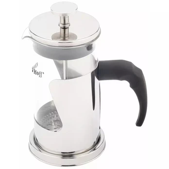 Kavinukas French Press King Hoff, 0.6 l, sidabro
